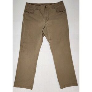 Mens Columbia Khaki Pants 34x30 Regular Fit Beige Hiking Outdoors Preowned